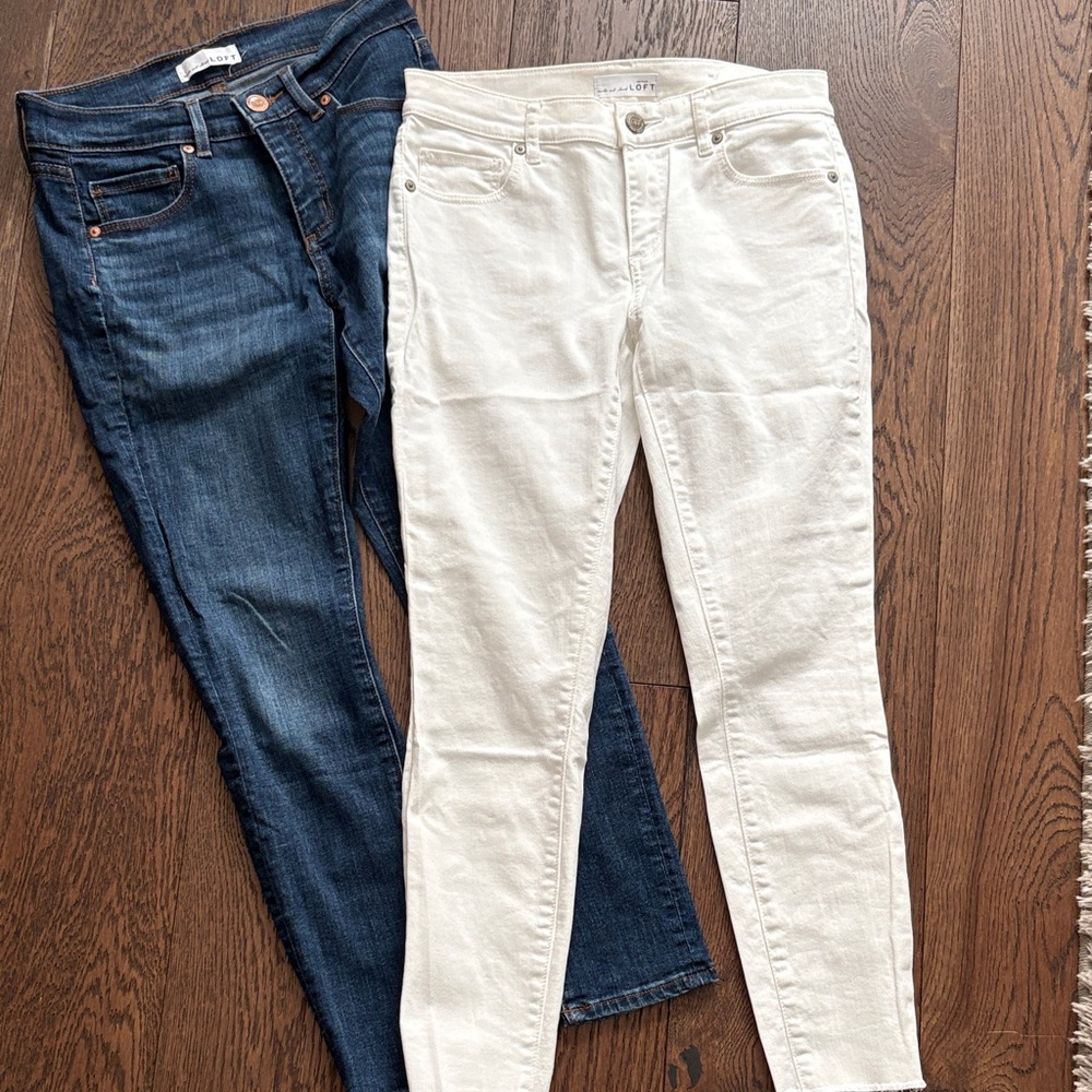 LOFT 26P Skinny Jeans